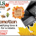 2018 Fall Tire Rebates Irish Hills Collision Service