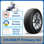 215 55R17 Michelin Primacy 4st Year 2022