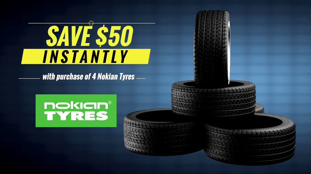 50 00 Instant Rebate On Nokian Tires YouTube