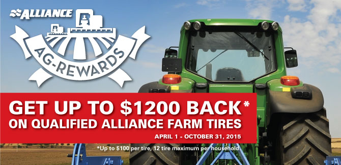 Alliance Kicks Off Farm Tire Rebate Promo Tire Review Magazine