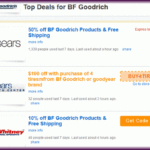 BF Goodrich Tire Coupons New Rebate For January 2018