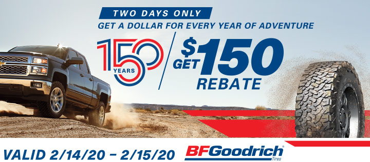 BFGoodrich Tire Promotion Rebates America s Tire