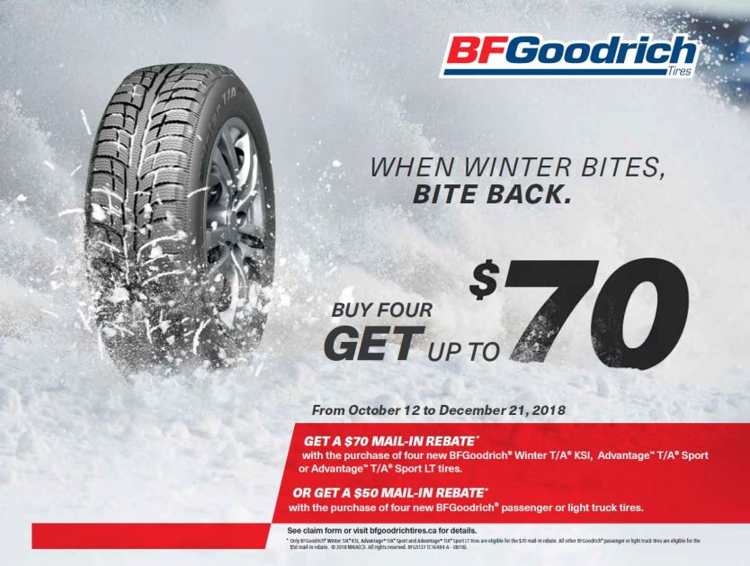 BFGoodrich Tires Tire Auto Centre Toronto Tires Active Green Ross