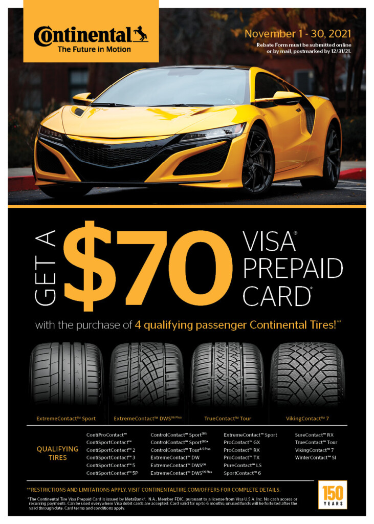 Continental Tires Rebate Find The Best Tire Deals At Tire Works