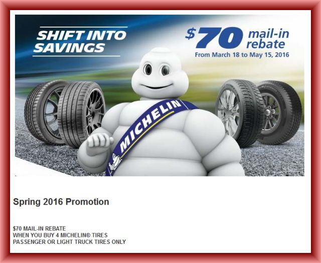 Discount Tire Michlean Mail And Rebate 2022 Tirerebate