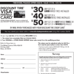 Discount Tire Rebate Form Printable Rebate Form