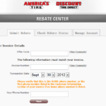 Discount Tirerebate