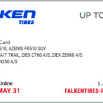 Falken Spring 2022 Rebate Ward Tirecraft