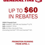 General Tire Spring Rebates 2022 Tirecraft