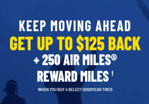 Goodyear Canada Rebate Get Up To 125 On Goodyear Tires