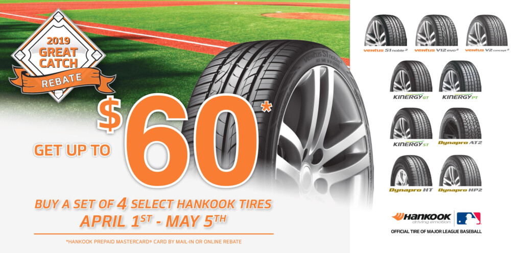 Hankook Tire Expands Its 2019 Great Catch Rebate Promotion