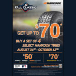 Hankook Tire s Fall Classic Rebate Hits It Out Of The Park With