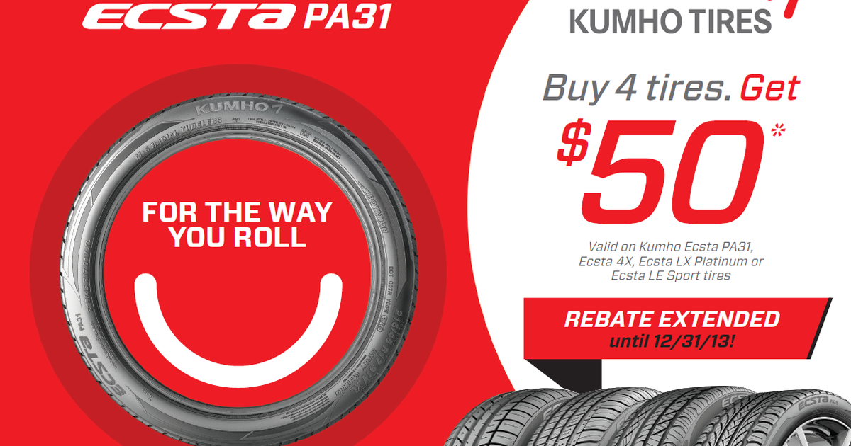 Kumho extends fall rebate promotion Tire Business