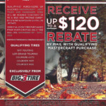 Mastercraft Tire Rebate Of Up To 120 Tire Sales TrevsAutomotive