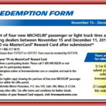 Michelin Tire Rebate And Coupons January 2021