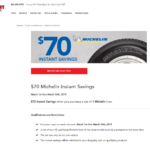 Michelin Tire Rebate Rennlist Porsche Discussion Forums