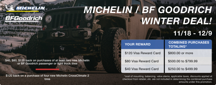 Michelin Tires Rebate November 2022 2022 Tirerebate