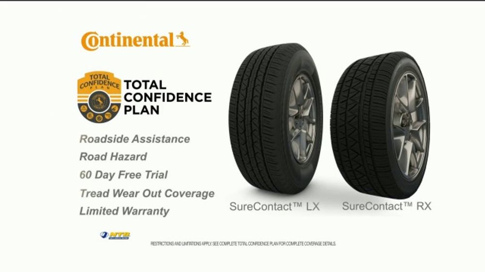 National Tire Battery TV Commercial Continental Tires Mail In 