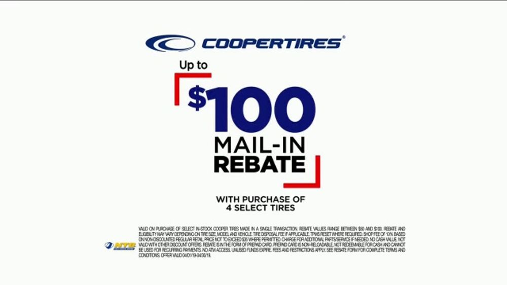 National Tire Battery TV Commercial Cooper Tires Main In Rebate