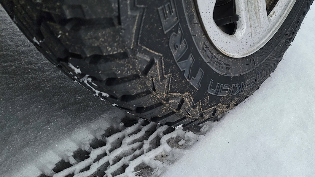 Nokian Outpost AT Long term Introduction At Home In The Snow Or 4 low 