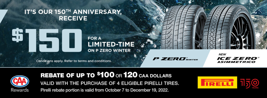 Pirelli Mail in Rebate Program SPRING 2022