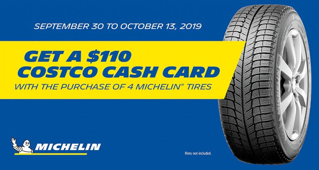 PREVIEW 110 Rebate On BF Goodrich Michelin Tires 100 Off Rims 