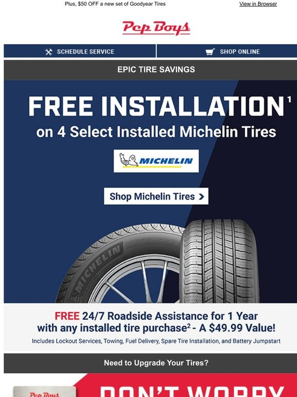 Sears Michelin Tire Installation Rebate 2022 Tirerebate