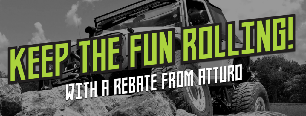 Special 75 Gift Card Rebate Offer From New Forum Sponsor Atturo Tire 