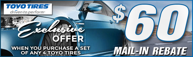 Toyo Tires Rebate