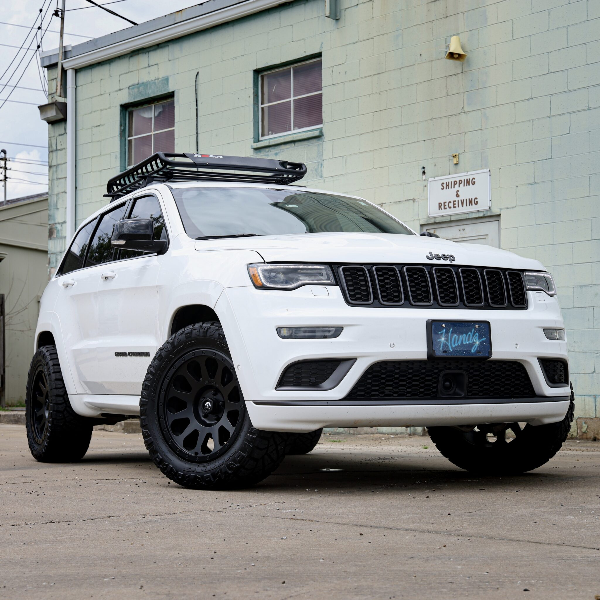 2020 Jeep Grand Cherokee White Integrity Customs