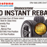 Bridgestone Tire Coupons Codes For February 2018