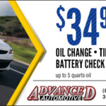 Coupons Savings At Advanced Auto Repair Save On Tires Service