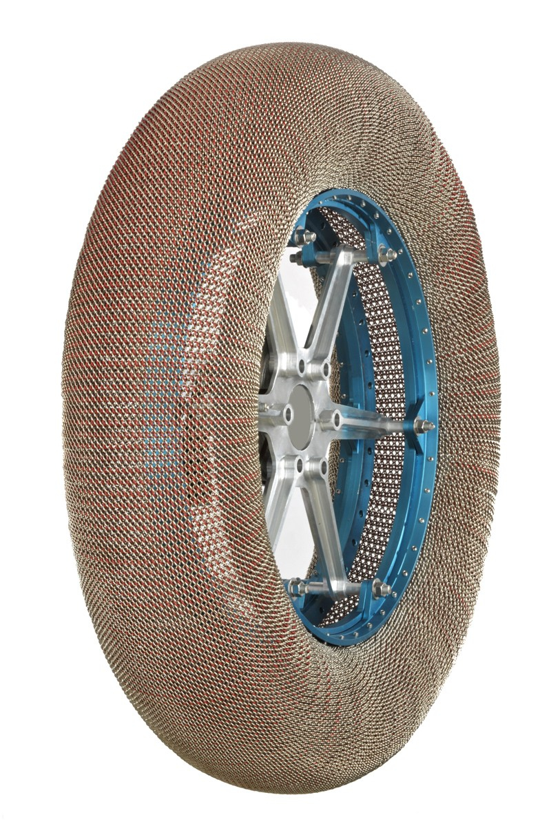 Goodyear Develops New Spring Tire For Space Exploration Autoblog