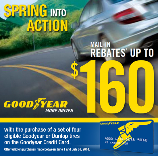 Goodyear rebate2 Kost Tire And Auto Tires And Auto Service