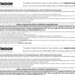 How To Apply For Hankook Rebate Form And Submit It Printable Rebate Form