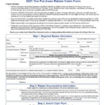 How To Make Use Of Michelin Tire Rebate Form Printable Rebate Form