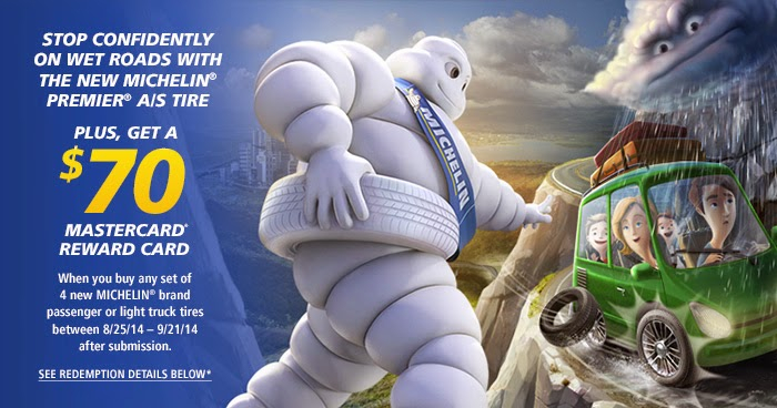 Michelin Tire Rebate And Coupons August 2018