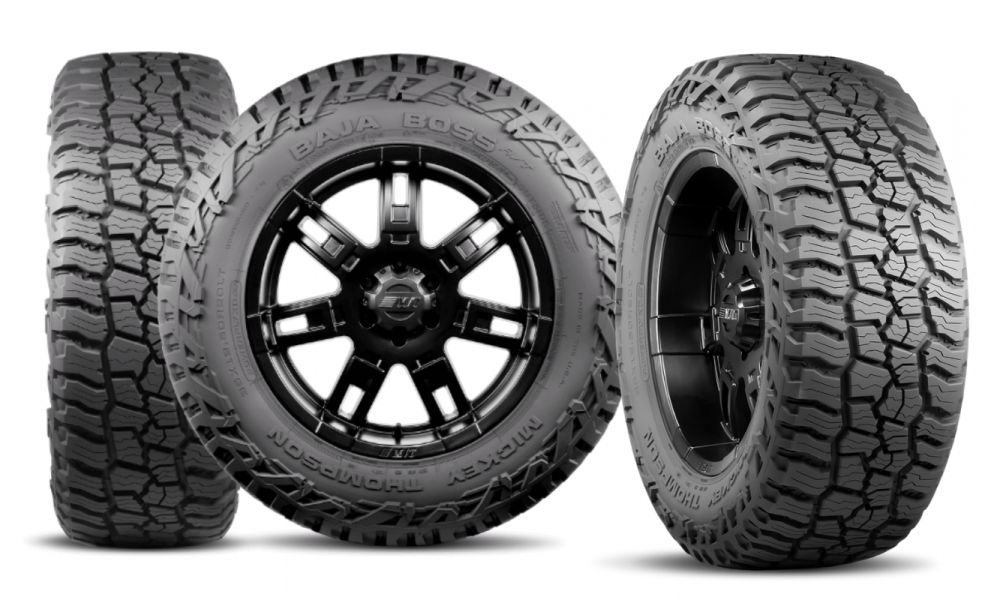 Mickey Thompson Launches The New Baja Boss A T Hybrid All terrain Tire