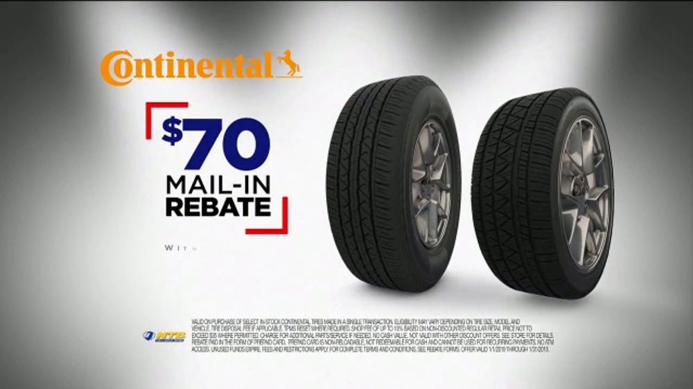 National Tire Battery Big Brands Bonus Month TV Commercial Mail In 