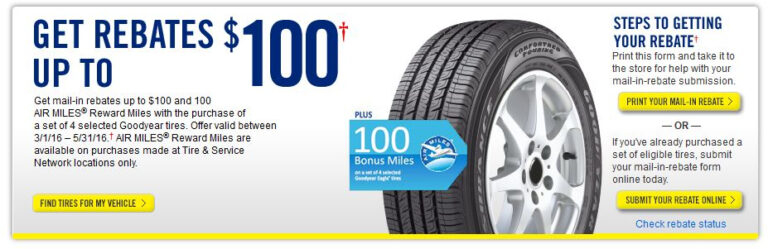 Tirerebate Get Tire Rebate 2022 Here