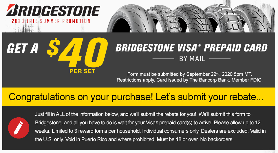 2020 Bridgestone Jul Sep Rebate Form