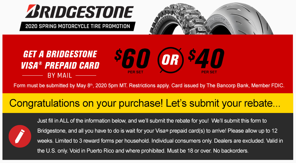 2020 Bridgestone Mar Apr Rebate Form