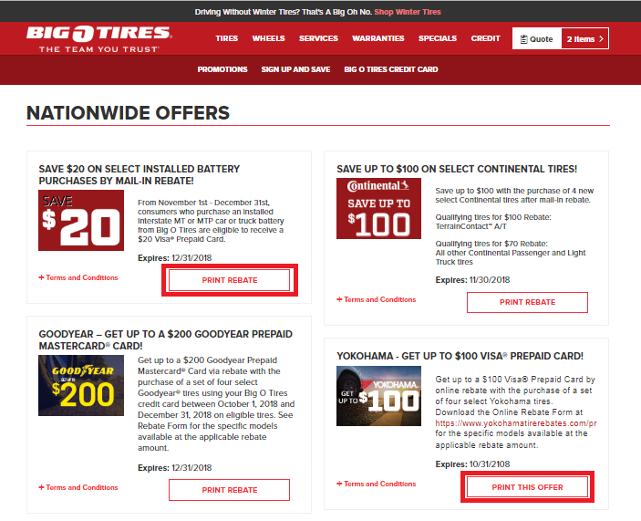 Big O Tires Coupons Promo Codes Deals Jun 2020