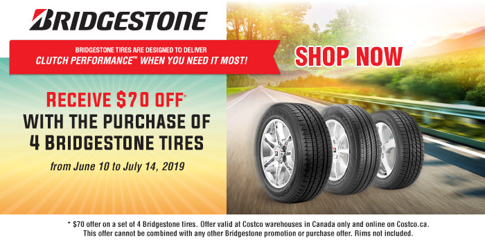 Bridgestone Tires Costco Rebates CostcoRebate