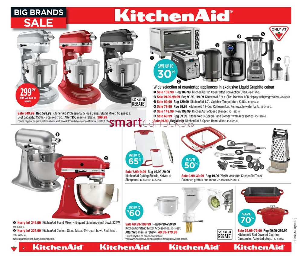 Canadian Tire Kitchenaid Stand Mixer Rebate Wow Blog