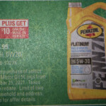 Canadian Tire Nov18 25 Pennzoil Platinum Synthetic Motor Oil 5L