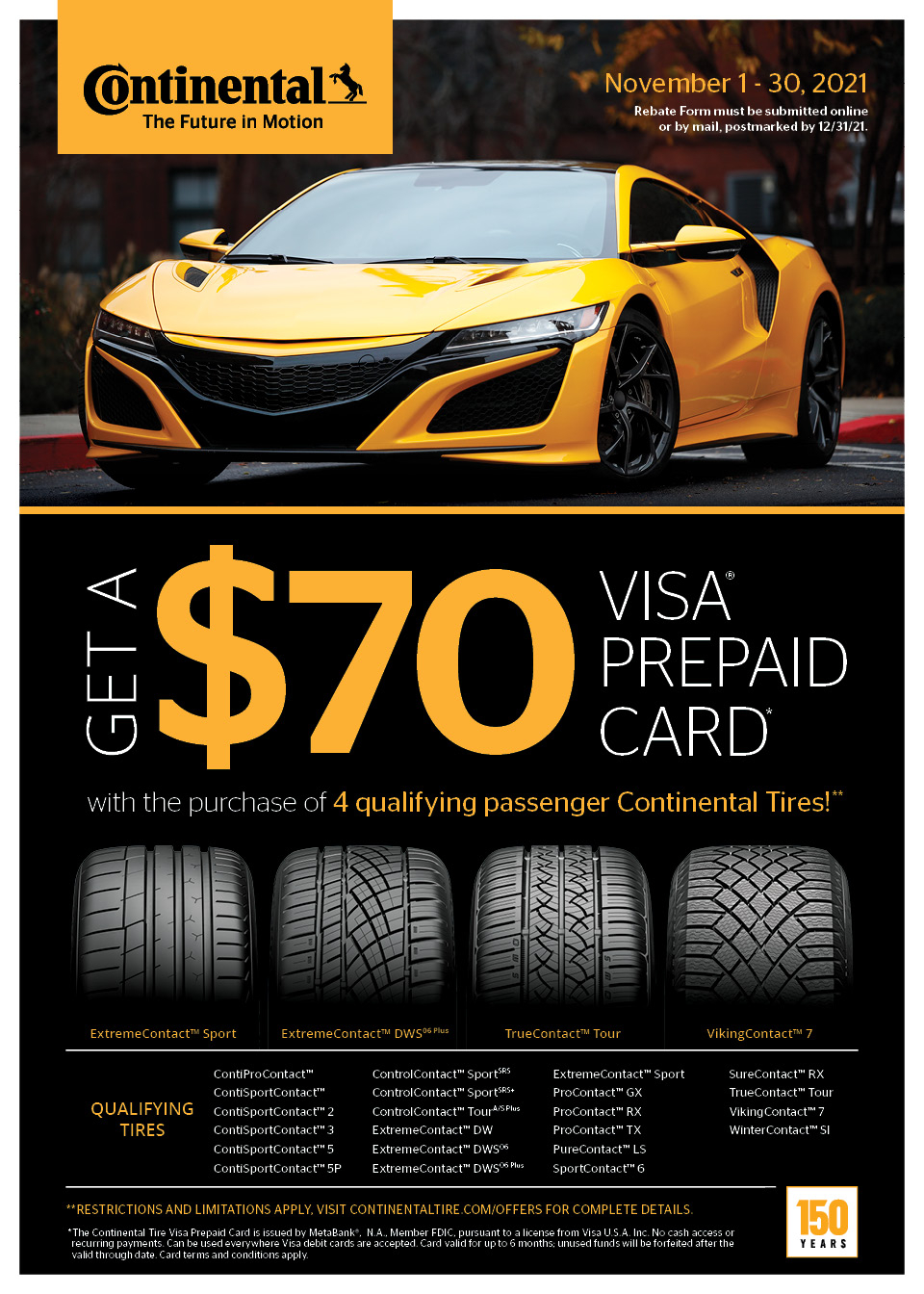 Continental Tires Rebate Best Tire Deal At Lamb s Tire Automotive