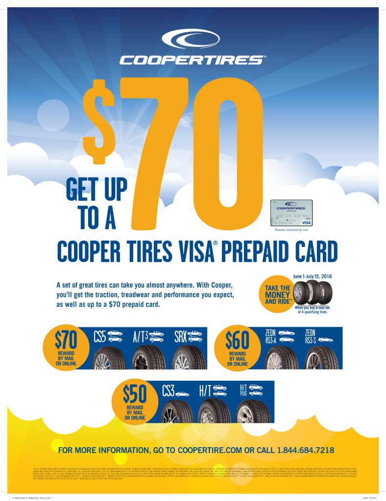 Cooper Tire 70 Rebate Beaver Toyota St Augustine