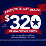 Discount Tire Presidents Day Deals TV Commercial Prepaid Cards