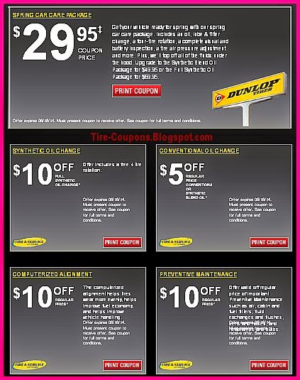 Dunlop Tire Rebates And Coupons 2018